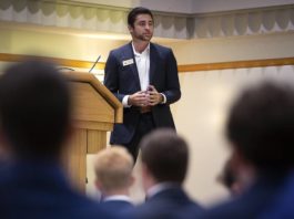 KU fraternity freshmen get a reminder on how to behave