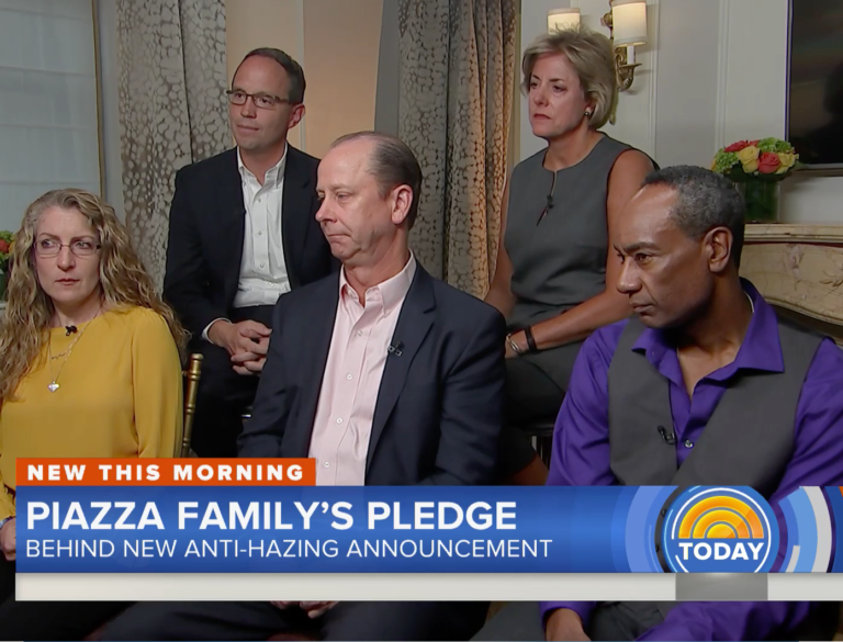 Parents who have lost sons to hazing join fraternities and sororities to form anti-hazing coalition