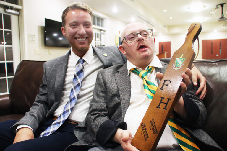 Kentucky man with Down syndrome inducted in to FarmHouse