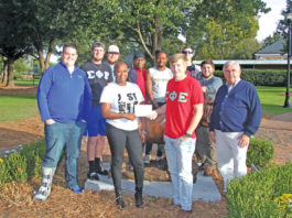 Fraternity helps local breast cancer patient