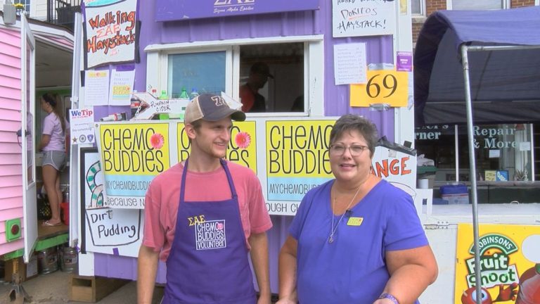 U of Evansville fraternity giving all Fall Festival booth proceeds to Chemo Buddies
