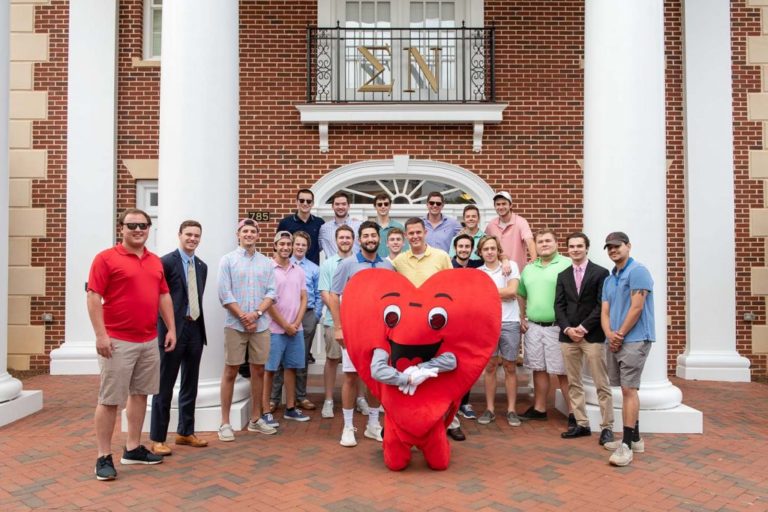 High Point’s Sigma Nu donates $13,000 to American Heart Association
