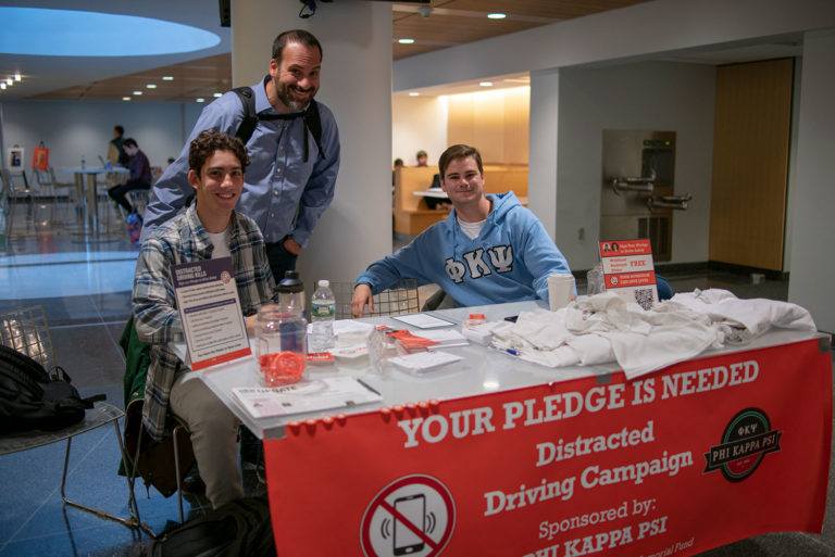 Syracuse Phi Kappa Psi Organizing Distracted Driving Awareness Event