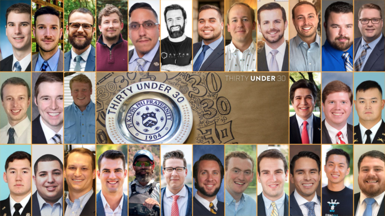 2018 Pi Kappa Phi Thirty Under 30