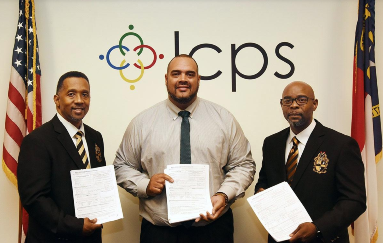 Fraternity, high schools team up on voter registration drive