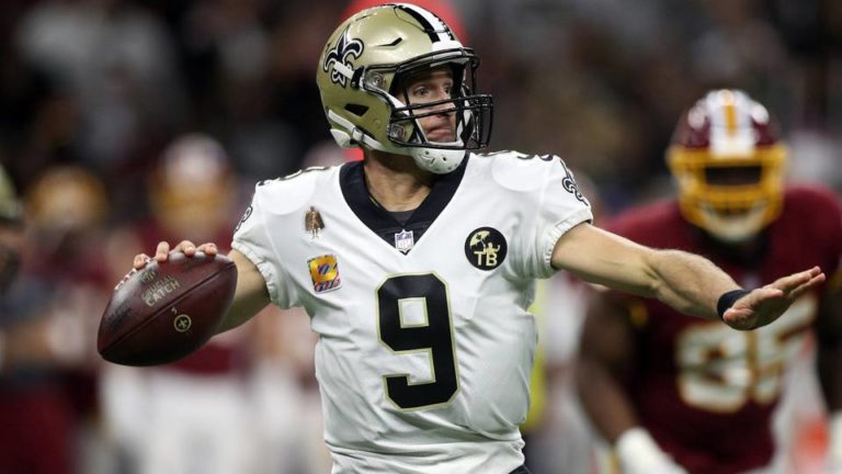 Drew Brees passes Peyton Manning as NFL’s all-time passing leader