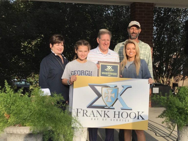 Georgia Southern fraternity spends Saturday helping others