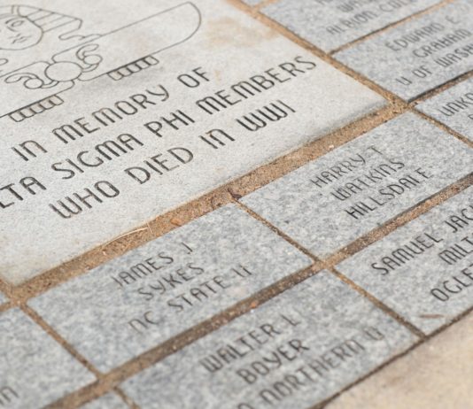 Delta Sigma Phi honors brothers who served in WWI