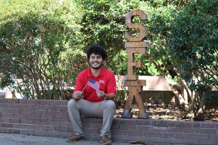 Fraternity president gains citizenship