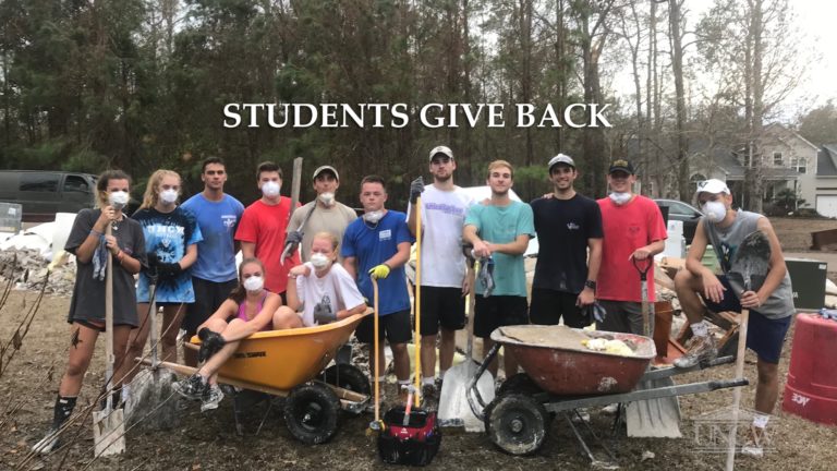 UNC Wilmington students provide hurricane relief