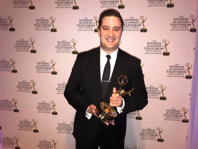 Lane Luckie recognized with Emmy Award