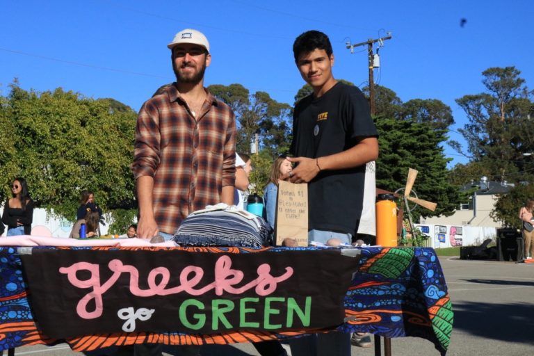Greeks Go Green Hosts Farmer’s Market, Promotes Environmentally Sustainable Practices