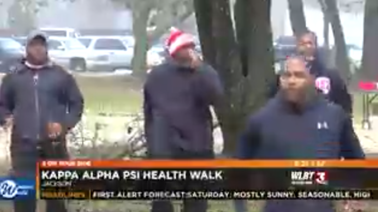 Fraternity holds health event for Jackson community