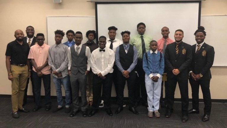 Fraternity hosts race to benefit high school students bound for college