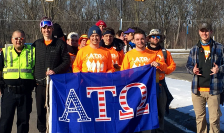 GVSU’s ATO fraternity walks “Hard Many Steps” for Multiple Sclerosis fundraiser