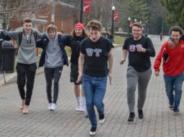 Walking the walk for domestic violence