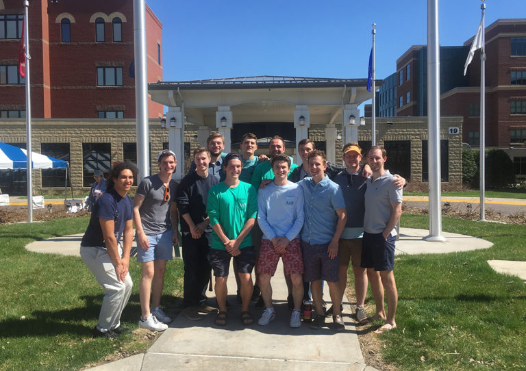 Alpha Delta Phi helps ‘brothers in arms’