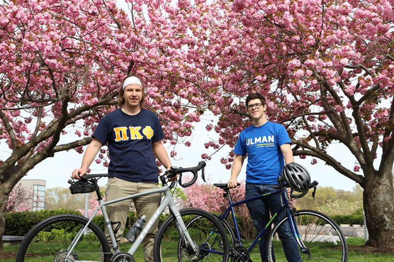 Student leaders to cycle across the country for a cause