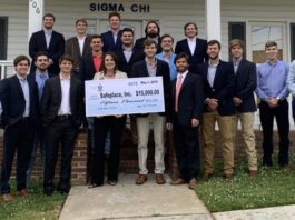 Sigma Chi donates $15K to combat violence in Alabama