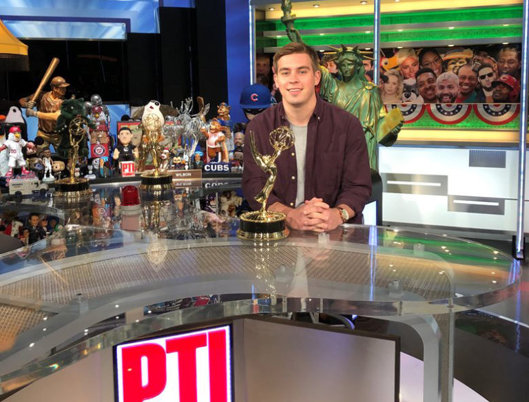 Young alumnus receives Emmy for ESPN program