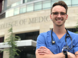 Young alumnus wants to heal and help others