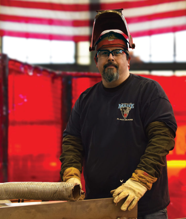 Fraternity helps welder chart path in shipping industry