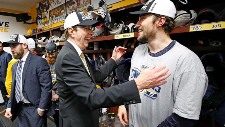 Nashville Predators GM the fraternity ‘hat trick’