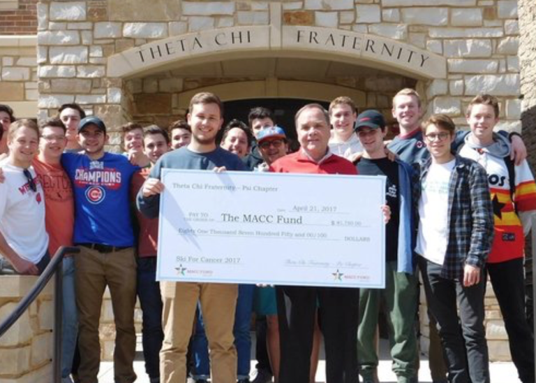 Theta Chi chapter raises $100,000 in a month