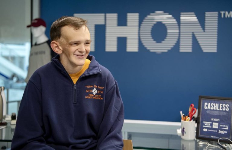 Cancer survivor finally part of Penn State family