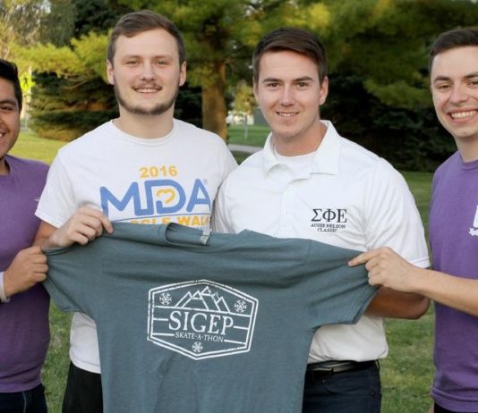 Skating to $7,000 for muscular dystrophy