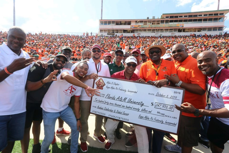 Kappas donate nearly $250,000 to university