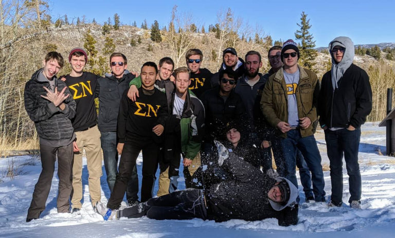Sigma Nu Thanksgiving supports vets