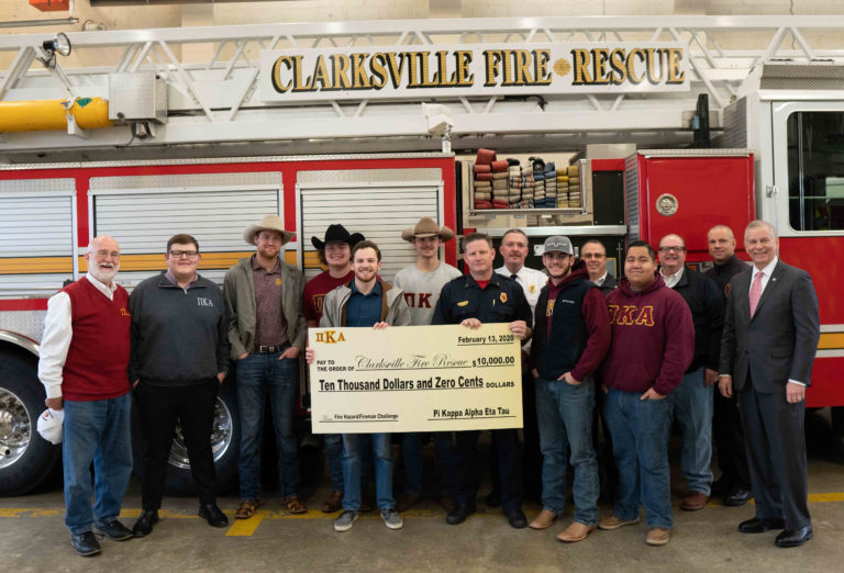 Chapter saves $10,000 for local fire department