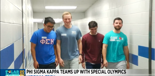 Fraternity shares passion for Special Olympics