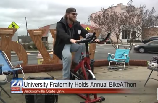 JSU fraternity holds annual Bike-A-Thon