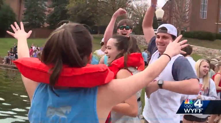 Clemson fraternity races to IFC fundraising record