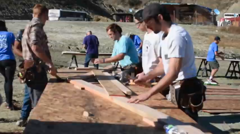 SAE Chapter takes service across borders