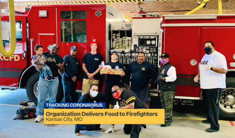 Surprise meals for 10 fire stations
