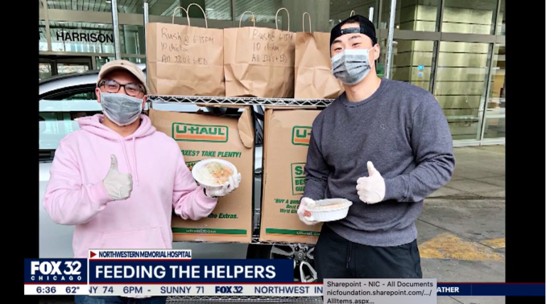 Delivering meals to Chicago’s health care workers