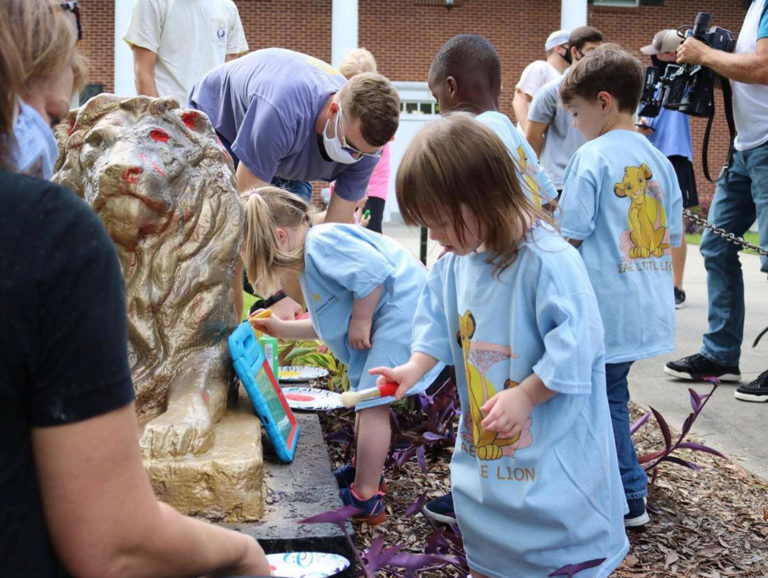 Little lions learn at SAE