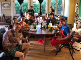 Helping support longtime fraternity cook