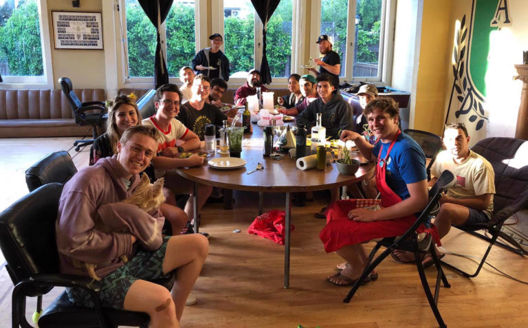 Helping support longtime fraternity cook