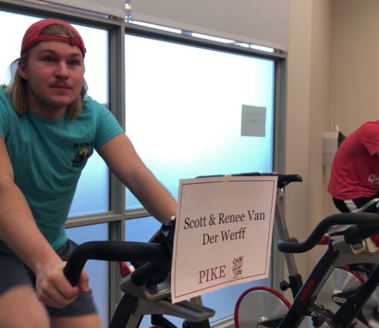 Working up a sweat for cancer awareness