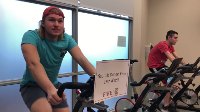 Working up a sweat for cancer awareness