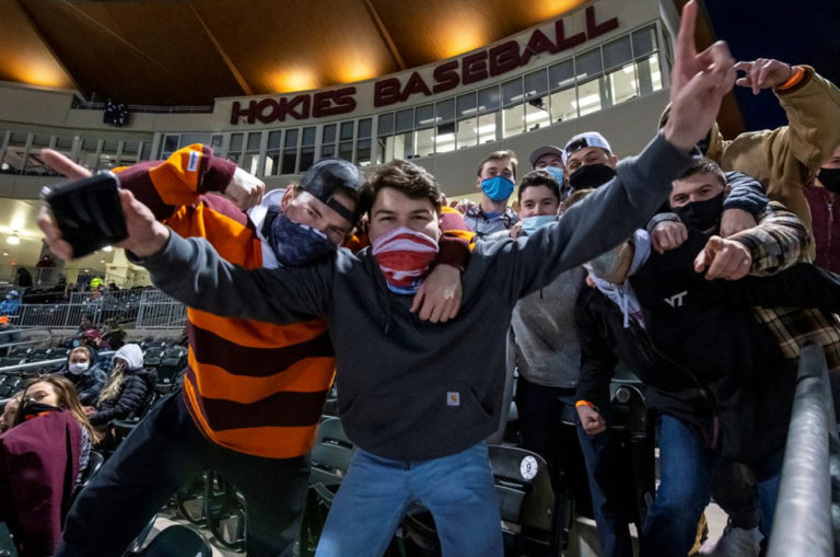 School spirit adds excitement to baseball games