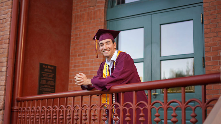 ASU grad takes Sun Devil life by the forks