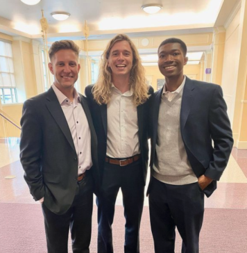 Three Beta Theta Pi brothers receive TCU Clark Society recognition