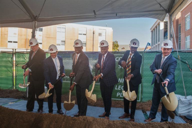 University breaks ground on NPHC Legacy Plaza