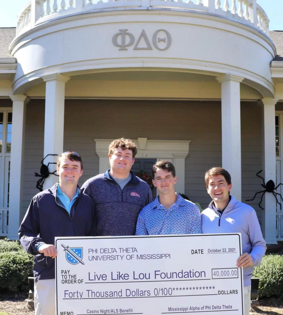 Join Phi Delta Theta and the LiveLikeLou Foundation at Great