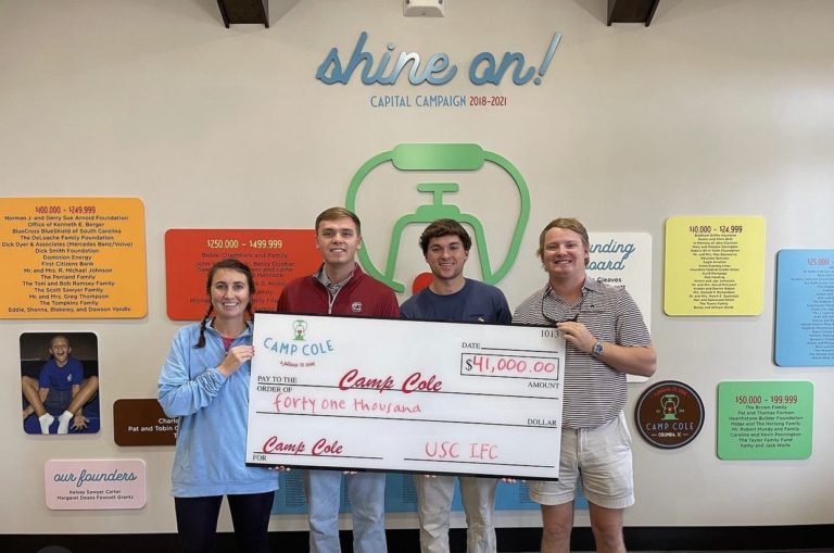South Carolina IFC raises $41,000 for Camp Cole